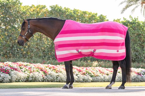 Horseware Newmarket Fleece Cooler - Witney Pink