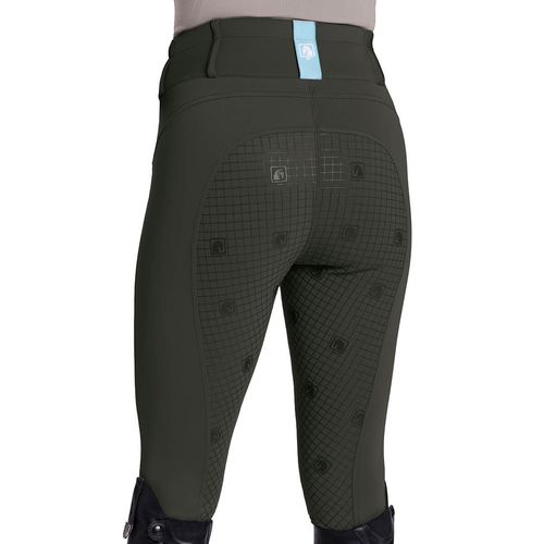 READY TO SHIP: Romfh Women's Evelyn 3 Button Full Grip Breeches - 44 Regular - Dark Olive