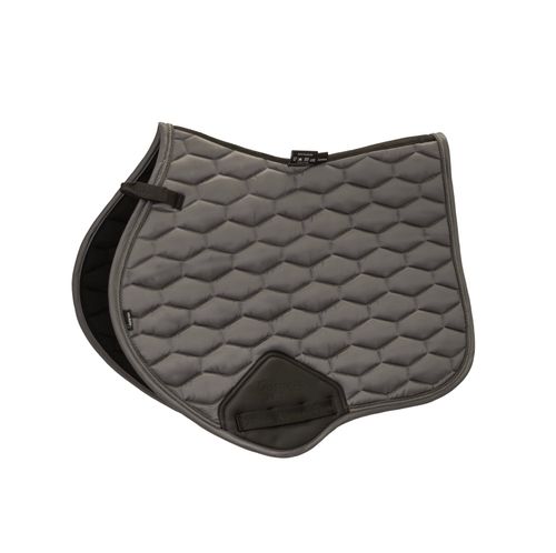 Shires ARMA Satin Jump Saddle Pad - Grey