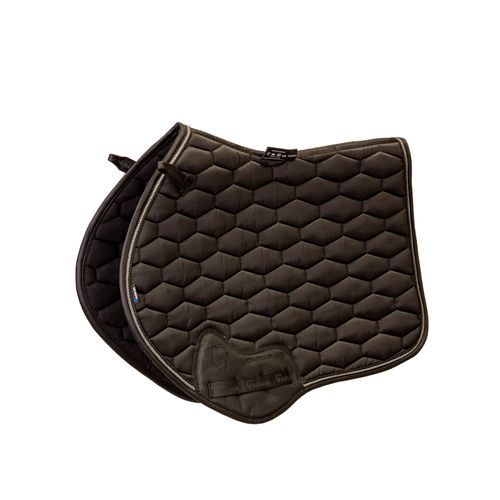 Shires ARMA Satin Jump Saddle Pad - Black