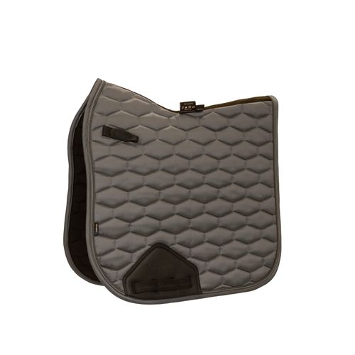 Shires ARMA Satin Dressage Saddle Pad - Grey
