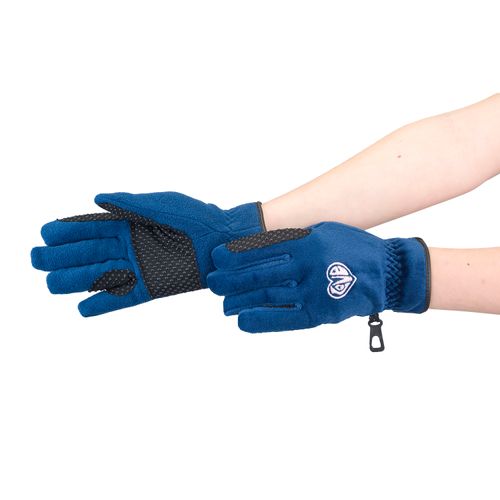 Equistar Kids' EquiStar Pony Fleece Glove - Navy