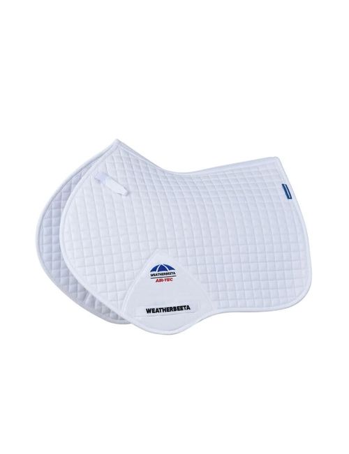 Weatherbeeta Prime Air-Tec Jump Shaped Saddle Pad - White