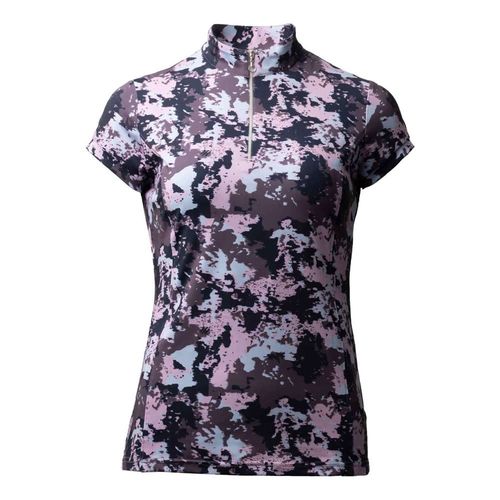 Horze Women's Mina Short Sleeve Training Shirt - Dapple Print
