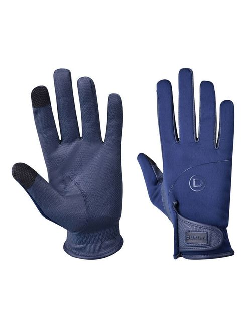 Dublin Everyday Softback Riding Gloves - Navy