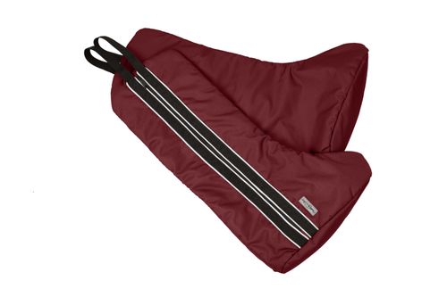 Chestnut Bay Quilted Lined Boot Bag - Cabernet