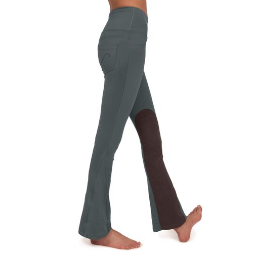 READY TO SHIP: Chestnut Bay Women's SkyCool Bootcut Tights - X Small - Street Green