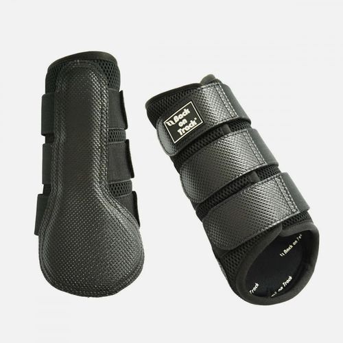 OVERSTOCK: Back on Track 3D Mesh Splint Boots - Medium - Black