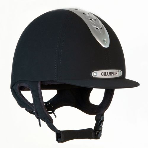 READY TO SHIP: Champion Evolution Classic Helmet - 7 3/8 - Navy/Silver