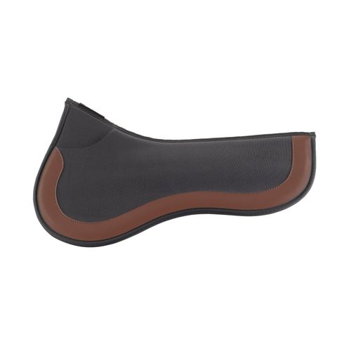 EquiFit Thin ImpacTeq Half Pad - Black/Brown