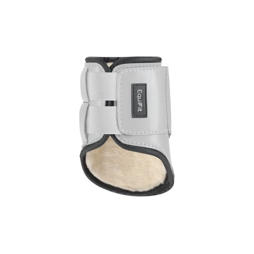 EquiFit MultiTeq Short Hind Boot w/SheepsWool ImpacTeq Liner - White/Natural