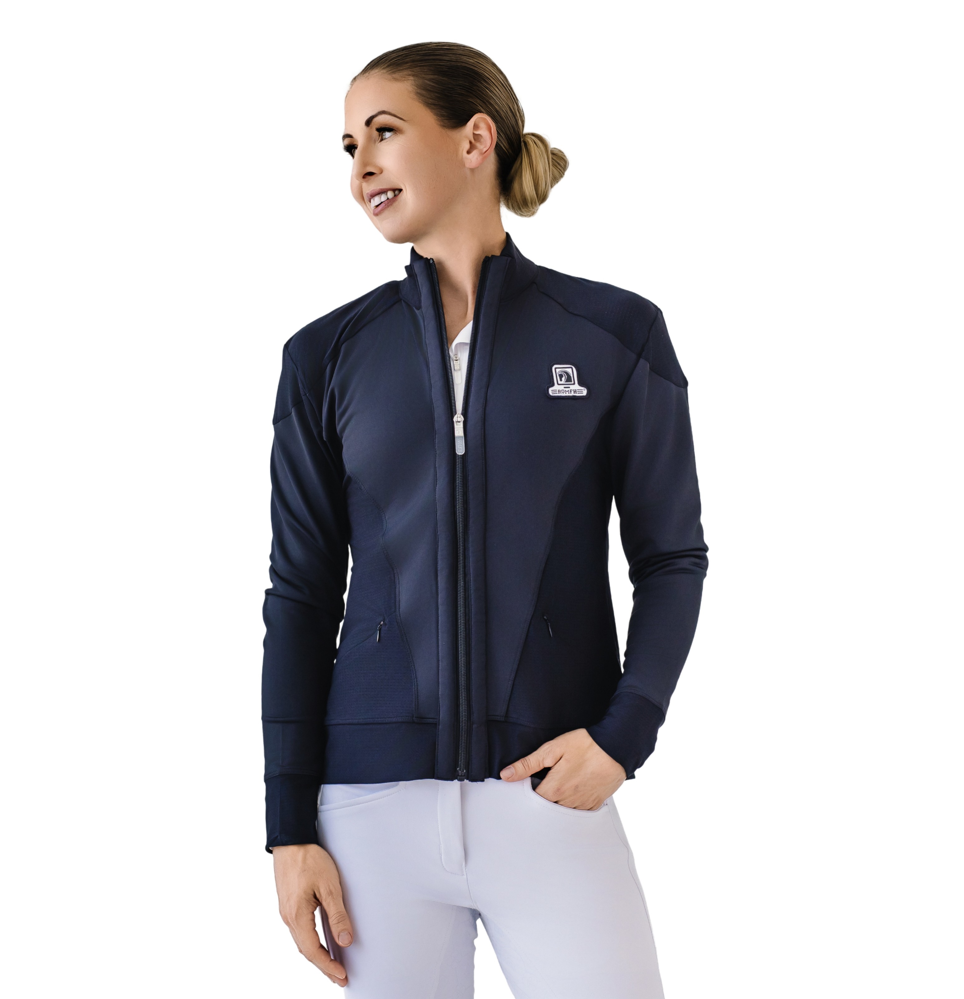 Romfh Women's Mesh Lightweight Jacket - Black - Romfh-261003-BLK - Bit ...