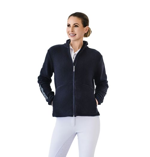 Romfh Women's Full Zip Ride To Street Fleece - Black