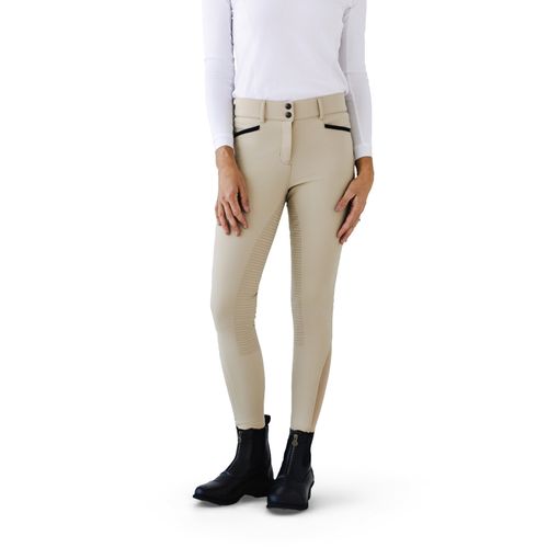 Ovation Women's Elegance Dynamic Full Seat Breeches - Show Tan