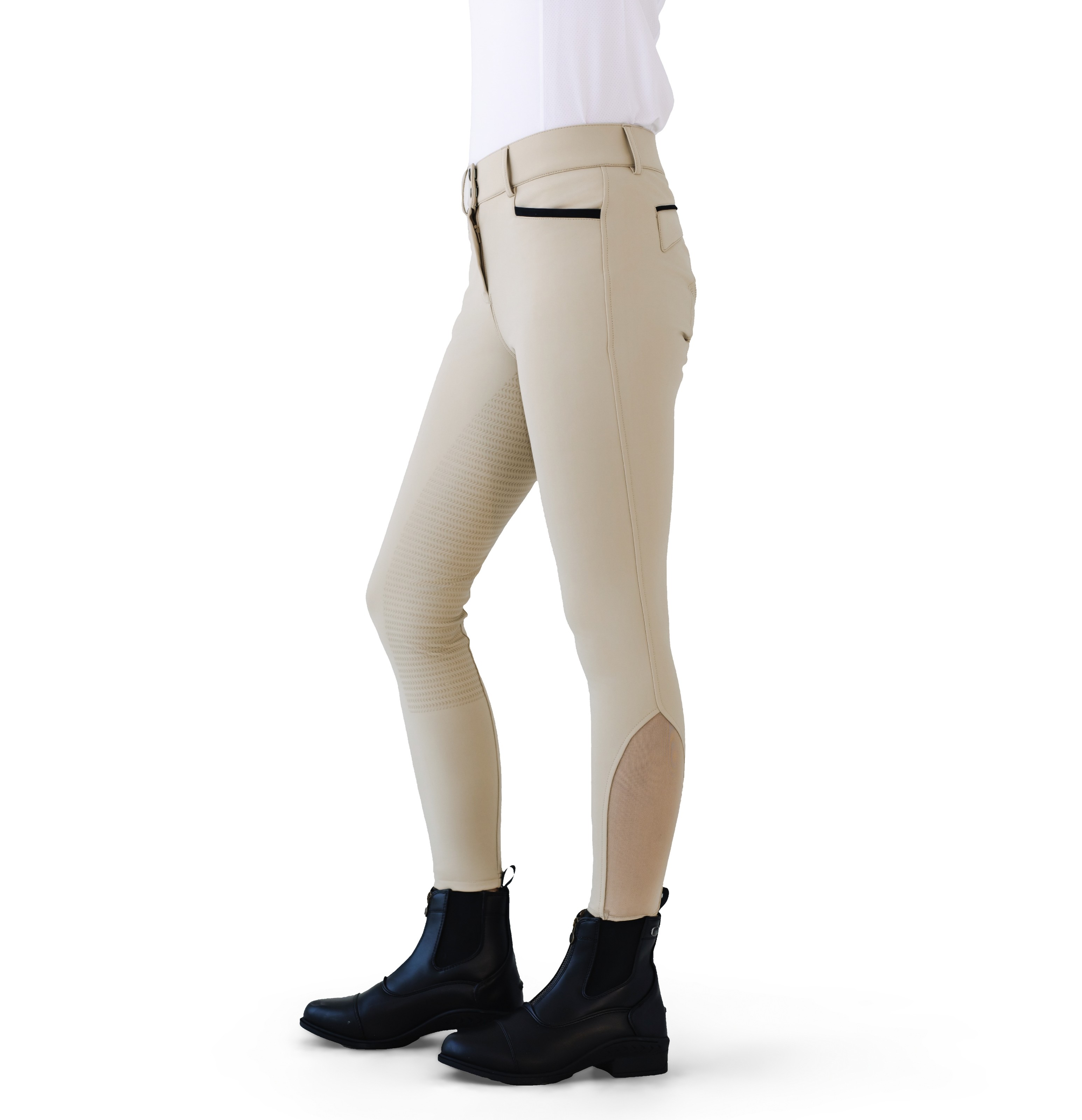 Bottes Paddock Femme OVATION Classic Easy On-&-Off Quantum Zip - Taille 28