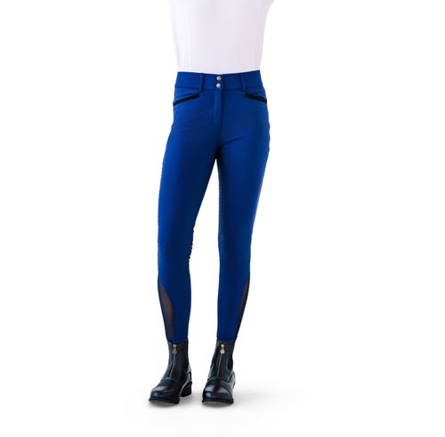 Ovation Women's Elegance Dynamic Full Seat Breeches - Navy