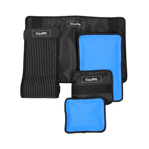 EquiFit Hot/Cold Therapy Back Pack - Black/Blue