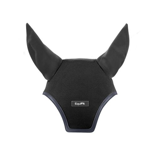 EquiFit Logo Ear Bonnet - Black