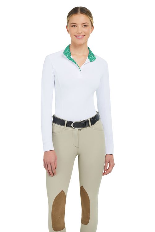 RJ Classics Women's Tori Long Sleeve Show Shirt - Martini