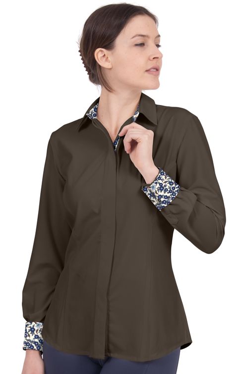Chestnut Bay Women's Riverton Western Show Shirt - Wren