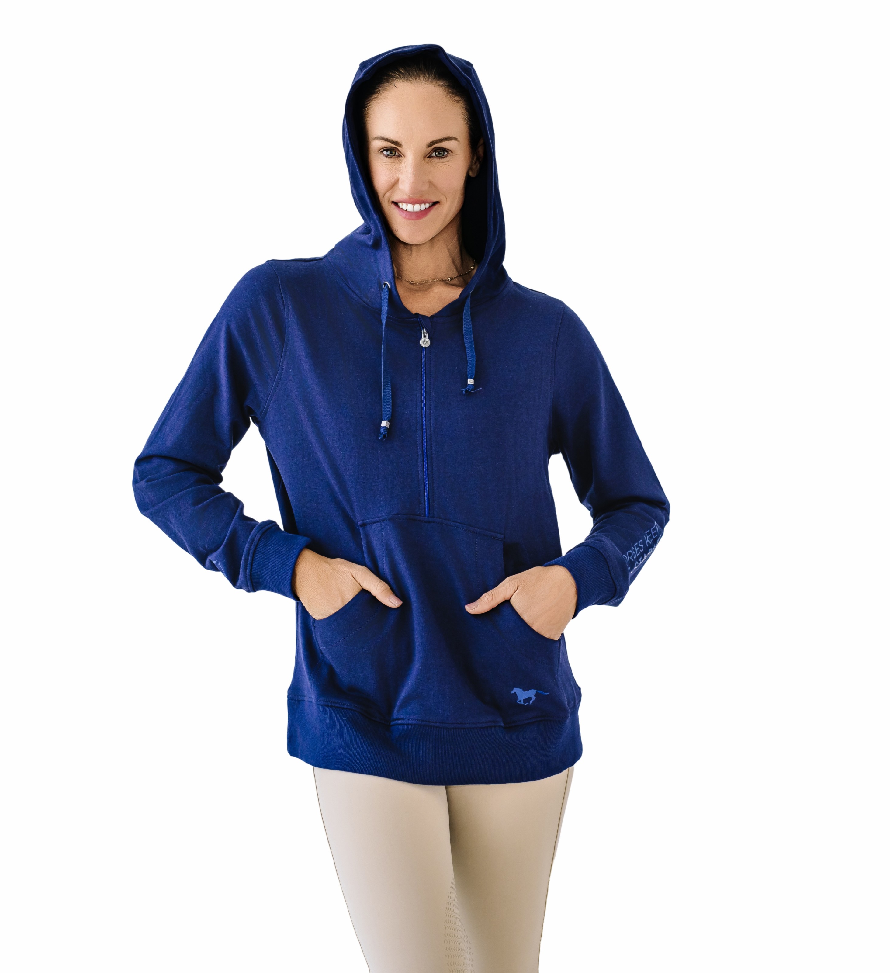 Ovation Women's French Terry Graphic Hoodie - Navy - Ovation-431010 ...