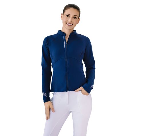 Catago Women's Brett Zip Cardigan - Navy