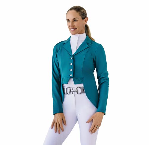 Ovation Women's Dressage Show Coat - Deep Teal