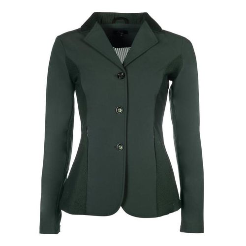 HKM Women's Hunter Competition Jacket - Deep Green