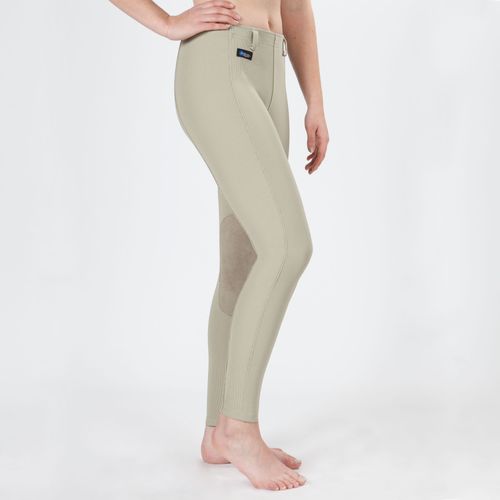 READY TO SHIP: Irideon Kids' Cadence Classic Knee Patch Breeches - X Large - Classic Tan