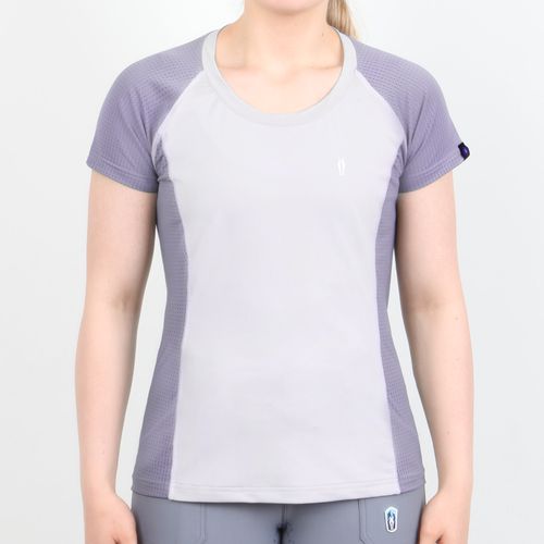 READY TO SHIP: Irideon Women's IceTech Tee Shirt - Medium - Lilac/Grape