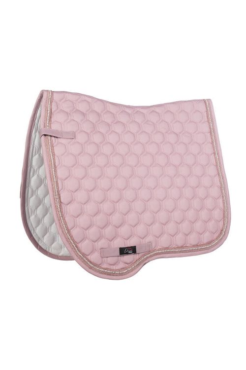 HKM Elisa Dressage Saddle Pad - Mauve