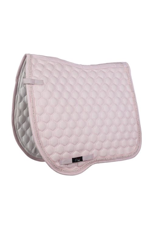 HKM Elisa Dressage Saddle Pad - Rose