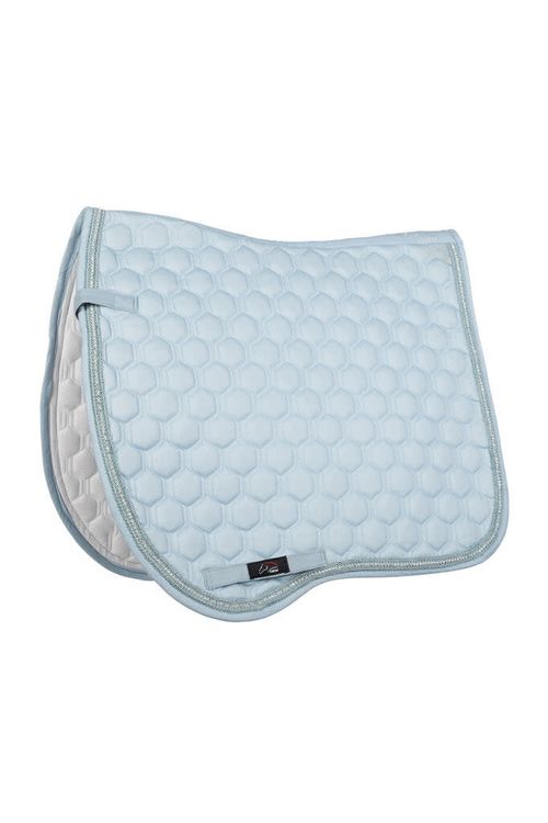 HKM Elisa Dressage Saddle Pad - Light Blue