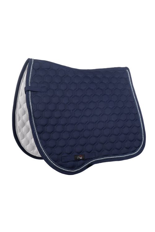 HKM Elisa Dressage Saddle Pad - Deep Blue