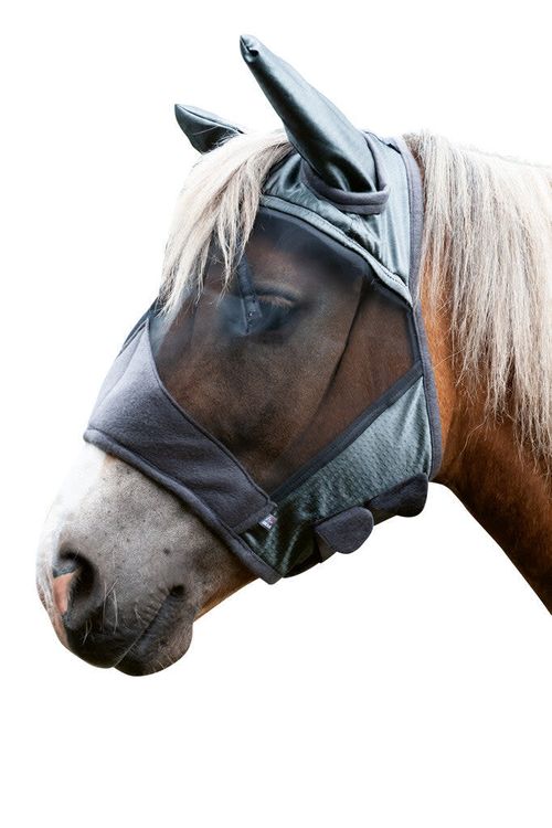 HKM High Professional Fly Mask - Grey