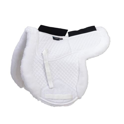 Shires ARMA Shaped Pad w/Corrective Shims - White