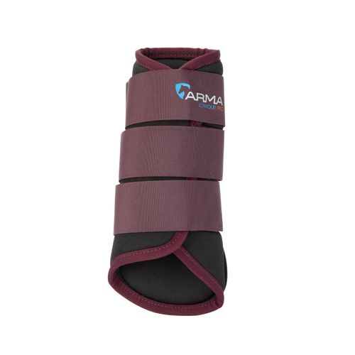 Shires ARMA Contour Pro Brushing Boots - Black Cherry