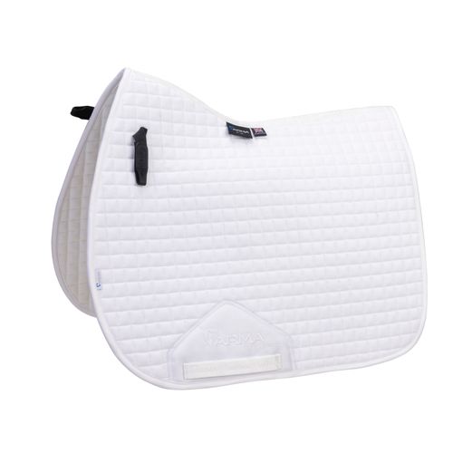 Shires ARMA Deluxe Cotton Saddle Pad - White