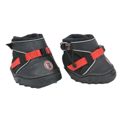 Equine Fusion Ultra Jogging Shoe Hoof Boot Pair - Black