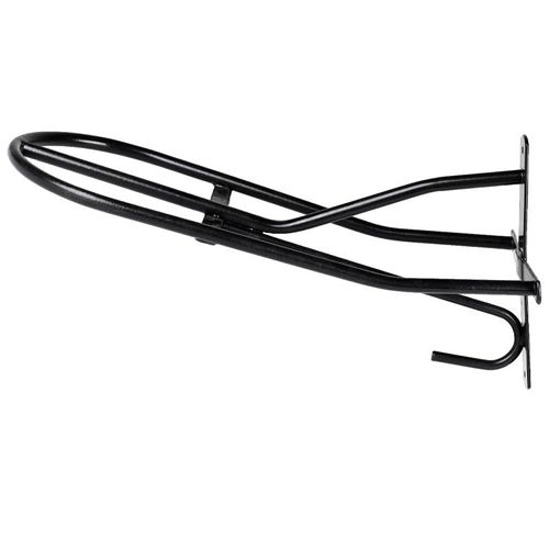 Horze Saddle Rack with Bridle Hook - Black