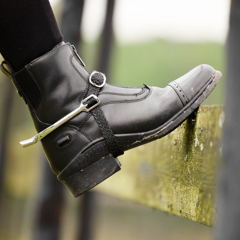 Horze Flat End Spurs - Thumbnail 2