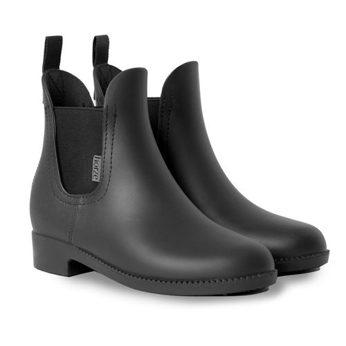OVERSTOCK: Horze Bonn Rubber Paddock Boots - 40 - Black