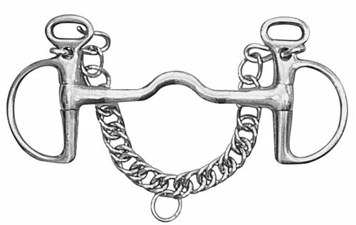 OVERSTOCK: Centaur Medium Port Kimberwick - 5.5in - Stainless Steel