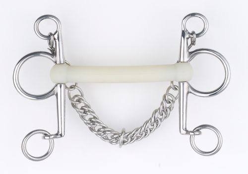OUTLET: Happy Mouth Bits Mullen Plain Pelham - 5.5in