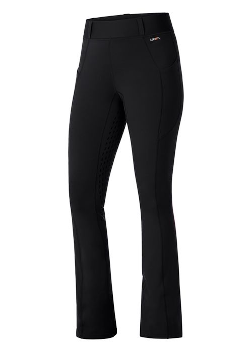 OVERSTOCK: Kerrits Women's Coolcore Full Leg Bootcut Tights - X Small Tall - Black