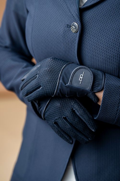 OVERSTOCK: Alessandro Albanese Motion Lite Mesh Gloves - 7.5 - Navy