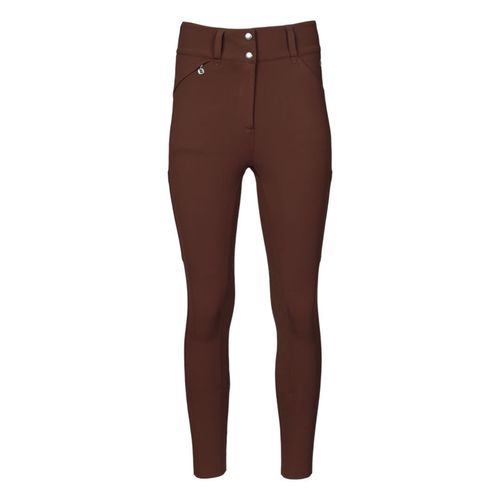 Dapplebay Women's Compression Full Seat Breeches - Chocolate