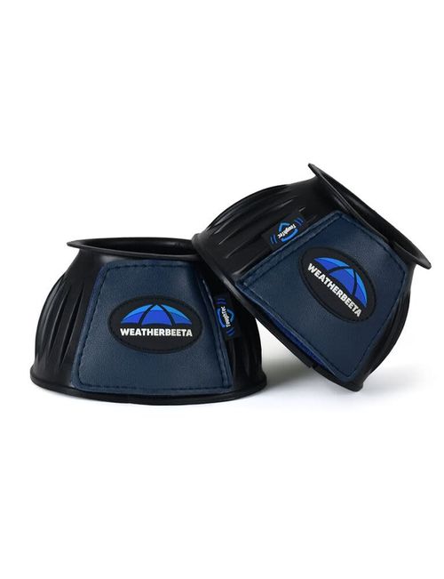 Weatherbeeta Tough-Tec Prime Rubber Bell Boots - Black/Navy