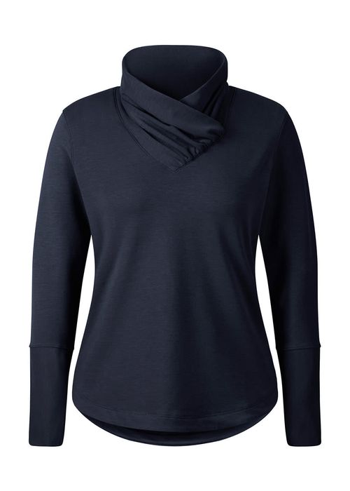 Kerrits Women's Weekender Wrap Neck Top - Galaxy Blue