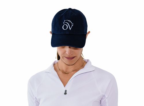 Ovation Along 4Ride Washed Twill Cap - Navy